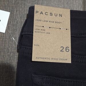 PacSun Black Low Rise Bootcut Jeans